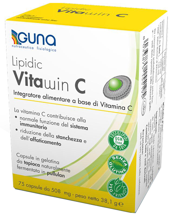 LIPIDIC VITAWIN C - VITAMINA C 75 CAPSULE - Farmasanitas 