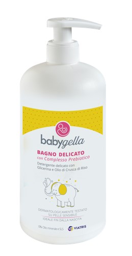 BABYGELLA PREBIOTIC BAGNO DELICATO 500 ML - Farmasanitas 