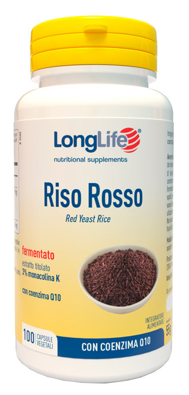 LONGLIFE RISO ROSSO 100 CAPSULE VEGETALI - Farmasanitas 