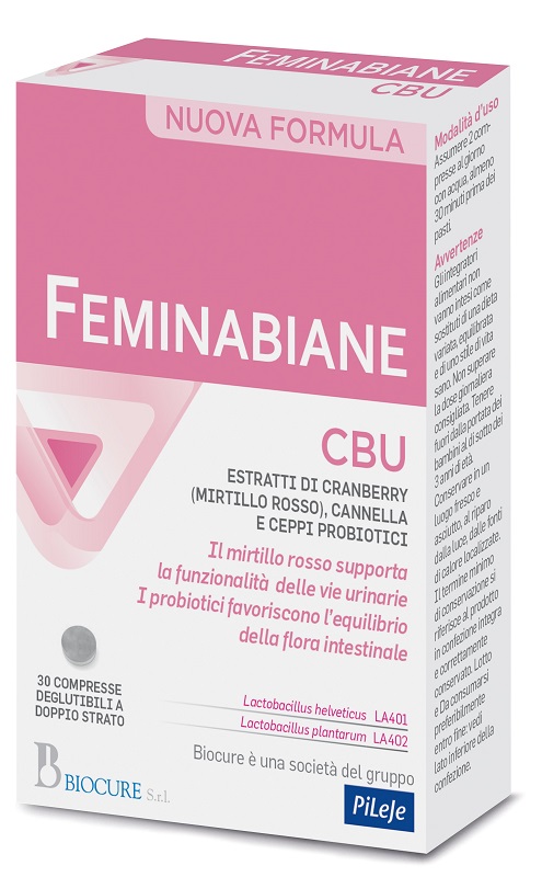 FEMINABIANE CBU 30 COMPRESSE - Farmasanitas 