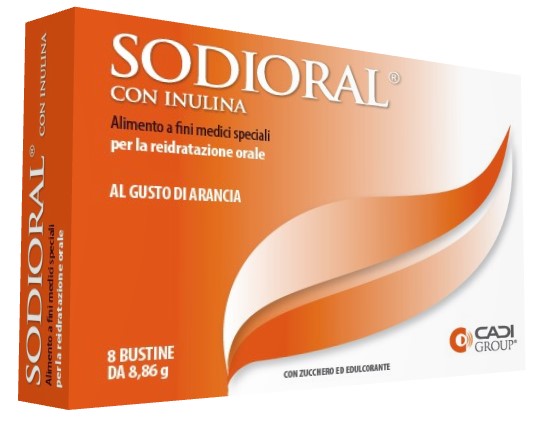 SODIORAL INULINA 8 BUSTINE - Farmasanitas 