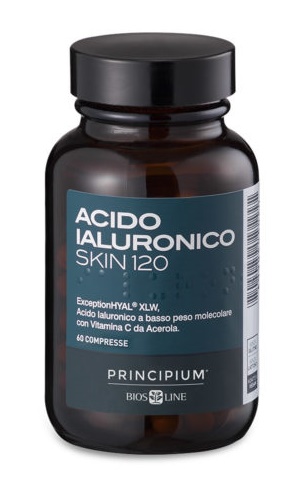 PRINCIPIUM ACIDO IALURONICO SKIN 120 60 COMPRESSE - Farmasanitas 