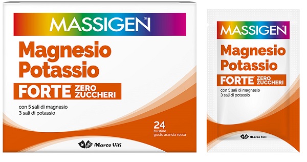MAGNESIO POTASSIO FORTE ZERO ZUCCHERO 24 BUSTINE - Farmasanitas 