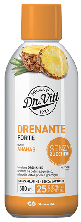 DRENANTE FORTE ANANAS 500 ML - Farmasanitas 