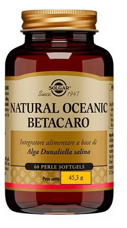 NATURAL OCEANIC BETACARO 60 PERLE - Farmasanitas 