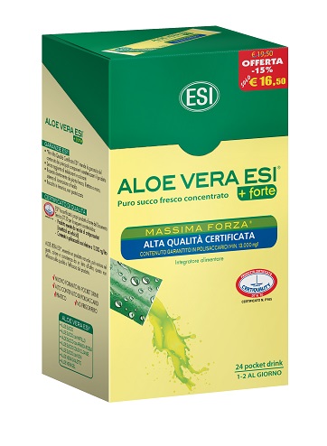 ESI ALOE VERA 24 POCKET DRINK MASSIMA FORZA 24 POCKET 20 ML - Farmasanitas 