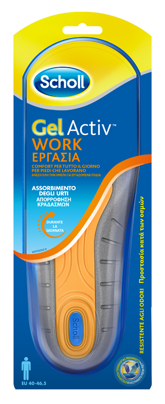 SCHOLL GEL ACTIV WORK UOMO - Farmasanitas 