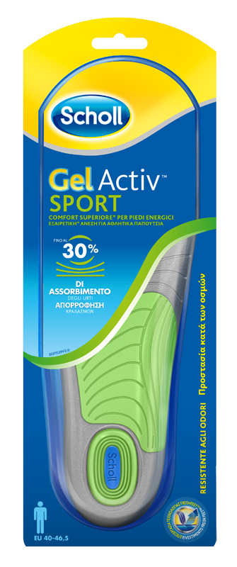 SCHOLL GEL ACTIV SPORT UOMO - Farmasanitas 
