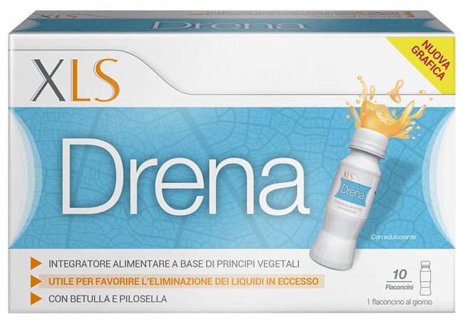 XLS DRENA 10 FLACONCINI X 10 ML - Farmasanitas 