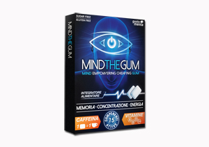 MIND THE GUM EMPOWERING CHEWING-GUM 9 PEZZI - Farmasanitas 