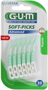 GUM SOFT-PICKS ADVANCED 30 PEZZI - Farmasanitas 
