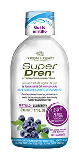 SUPERDREN MIRTILLO LIGHT 500 ML - Farmasanitas 