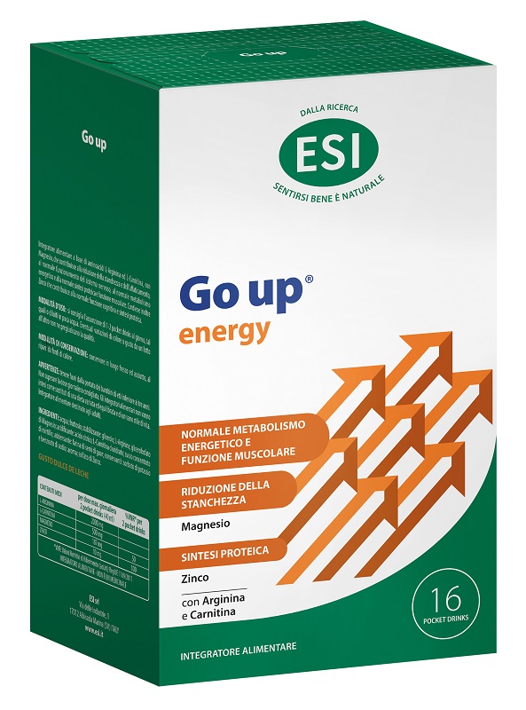 ESI GO UP ENERGY 16 POCKET DRINK DA 20 ML - Farmasanitas 