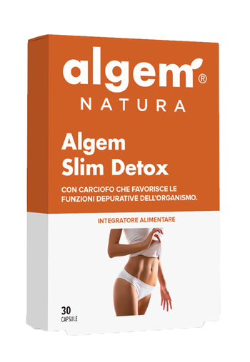 SLIM DETOX 30 CAPSULE VEGETALI - Farmasanitas 