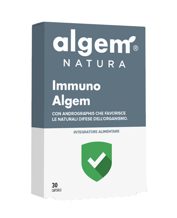 IMMUNO ALGEM 30 CAPSULE VEGETALI DA 400 MG - Farmasanitas 