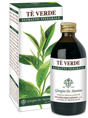 TE VERDE ESTRATTO INTEGRALE 200 ML - Farmasanitas 