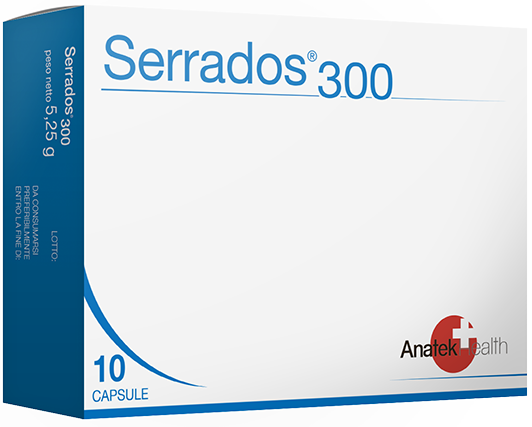 SERRADOS 300 10 CAPSULE - Farmasanitas 