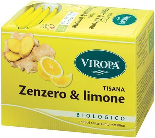 VIROPA ZENZERO&LIMONE BIOLOGICO 15 FILTRI - Farmasanitas 