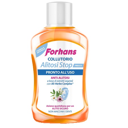 FORHANS ALITOSI STOP COLLUTORIO 500 ML - Farmasanitas 