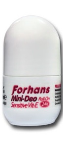 FORHANS COSMETIC ROLL-ON SENSITIVE VIT E 50 ML - Farmasanitas 