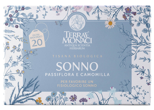 TERRAE MONACI SONNO TISANA BIO 20 FILTRI - Farmasanitas 