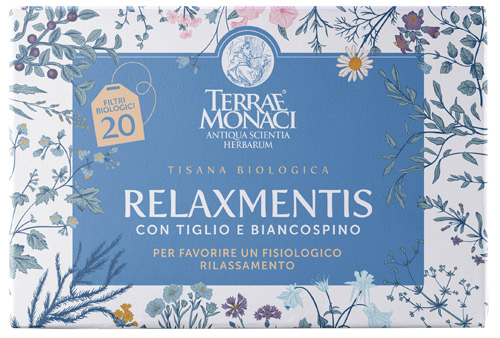 TERRAE MONACI RELAXMENTIS TISANA BIO 20 FILTRI - Farmasanitas 