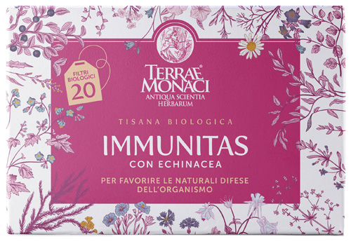 TERRAE MONACI IMMUNITAS TISANA BIO 20 FILTRI - Farmasanitas 