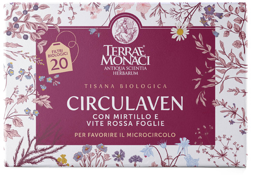 TERRAE MONACI CIRCULAVEN TISANA BIO 20 FILTRI - Farmasanitas 