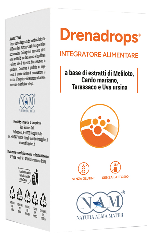 DRENADROPS SOLUZIONE IDROALCOLICA 100 ML - Farmasanitas 