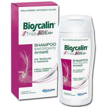 BIOSCALIN TRICOAGE SHAMPOO 200 + 200 ML - Farmasanitas 