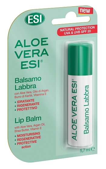 ESI ALOE VERA STICK SPF 20 LABBRA - Farmasanitas 