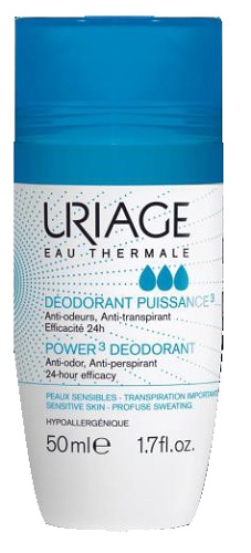 URIAGE DEO POWER3 ROLL ON 50 ML - Farmasanitas 