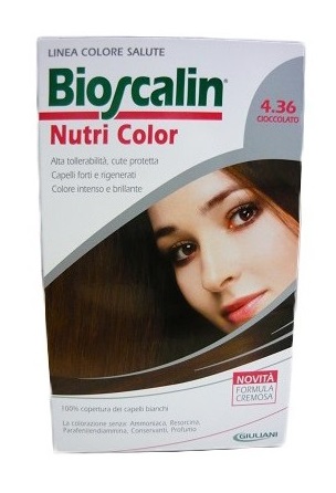 BIOSCALIN NUTRI COLOR 4,36 CIOCCOLATO SINCROB 124 ML - Farmasanitas 