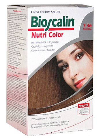 BIOSCALIN NUTRI COLOR 7,36 NOCCIOLA SINCROB 124 ML - Farmasanitas 