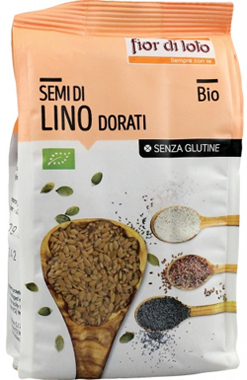 SEMI LINO DORATI SENZA GLUTINE BIO 400 G - Farmasanitas 