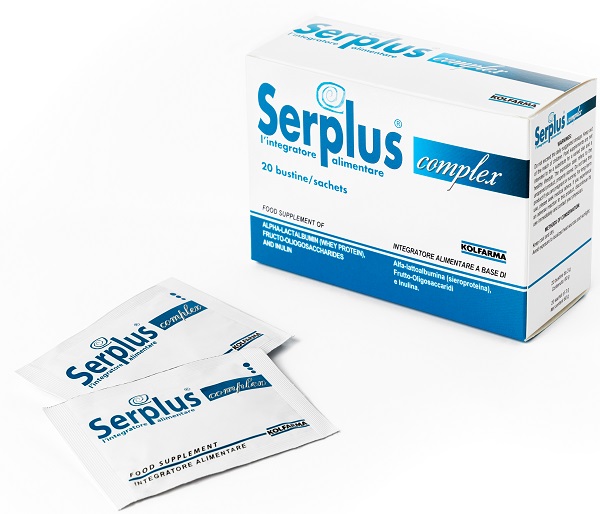 SERPLUS COMPLEX 20 BUSTINE DA 3 G CON STEVIA - Farmasanitas 
