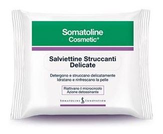 SOMATOLINE COSMETIC SALVIETTINE STRUCCANTI 20 PEZZI - Farmasanitas 
