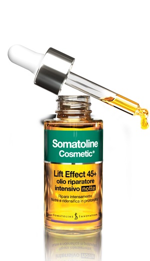 SOMATOLINE COSMETIC LIFT EFFECT VISO 45+ OLIO RIPARATORE INTENSIVO NOTTE 30 ML - Farmasanitas 