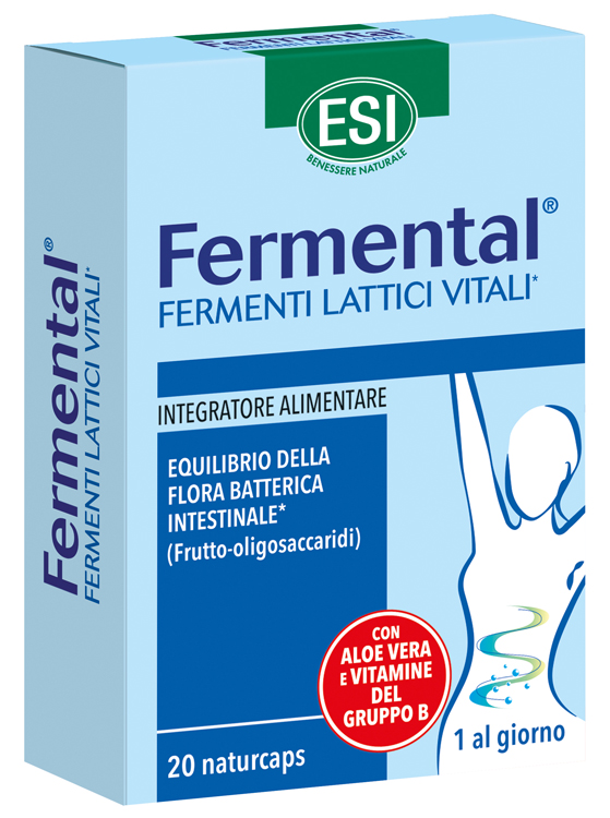 ESI FERMENTAL MAX 20 NATURCAPS - Farmasanitas 
