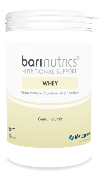 BARINUTRICS WHEY 21 PORZIONI X 22,71 G - Farmasanitas 