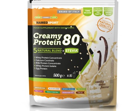 CREAMY PROTEIN VANILLA DELICE 500 G - Farmasanitas 
