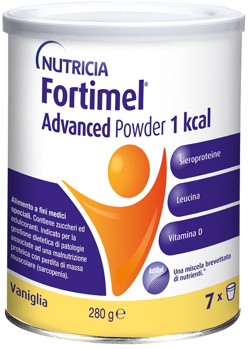 NUTRICIA FORTIMEL ADVANCED POWDER 1 KCAL VANIGLIA 280 G - Farmasanitas 