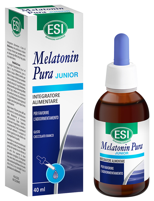 ESI MELATONIN PURA JUNIOR GOCCE 40 ML - Farmasanitas 