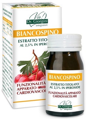 BIANCOSPINO ESTRATTO TITOLATO 60 PASTIGLIE - Farmasanitas 