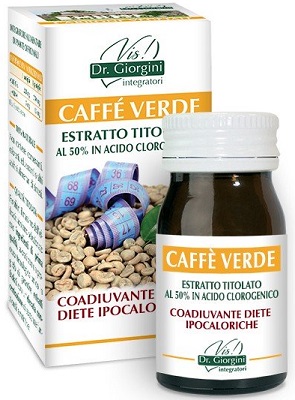 CAFFE' VERDE ESTRATTO TITOLATO 60 PASTIGLIE - Farmasanitas 
