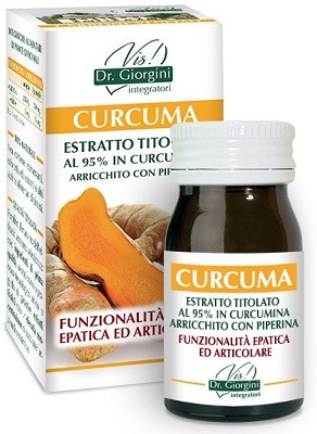CURCUMA ESTRATTO TITOLATO 60 PASTIGLIE - Farmasanitas 