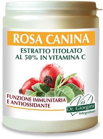 ROSA CANINA ESTRATTO TITOLATO POLVERE 500 G - Farmasanitas 