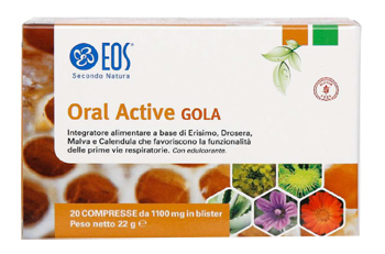 EOS ORAL ACTIVE GOLA 20 COMPRESSE - Farmasanitas 