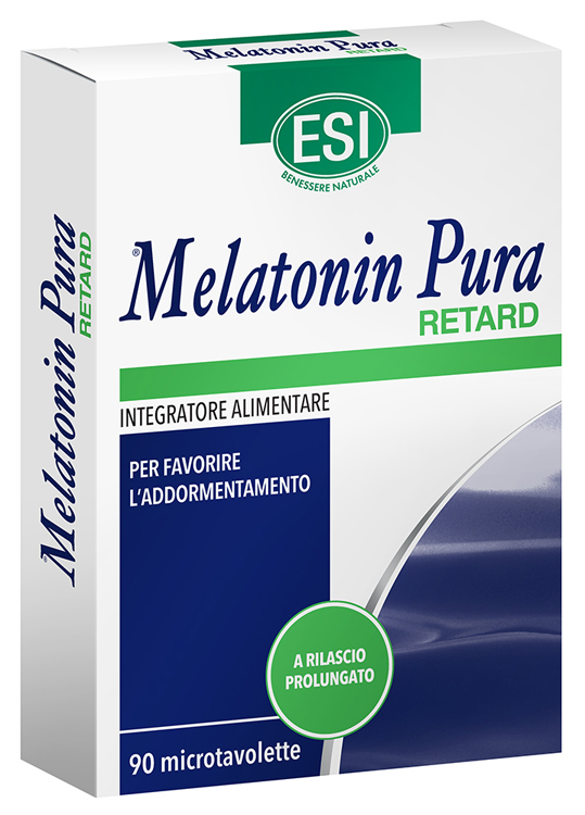 ESI MELATONIN PURA RETARD 90 MICROTAVOLETTE - Farmasanitas 