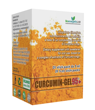 CURCUMIN GEL 95+ 20 BUSTINE DA 5 ML - Farmasanitas 